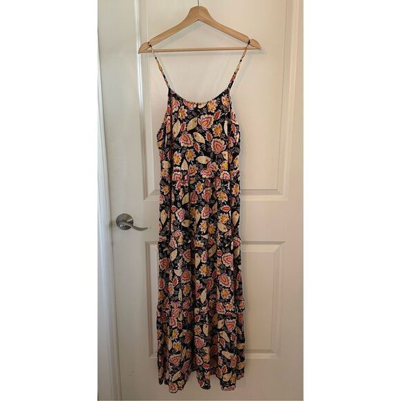 Loft Beach Floral Ruffle Tiered Maxi Dress - Picture 4 of 10